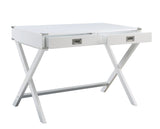 Amenia White Writing Desk