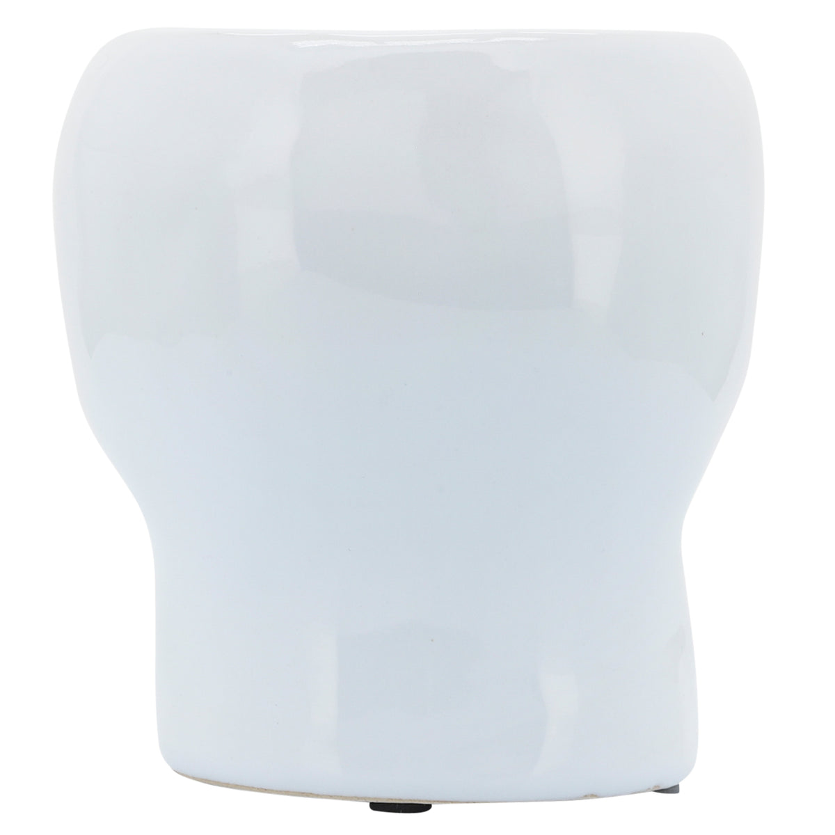 Kathryn White Small Ceramic Skull Vase