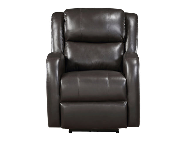 Foxcroft Brown Power Reclining Chair - Ornate Home