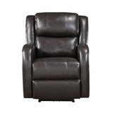 Foxcroft Brown Power Reclining Chair - Ornate Home