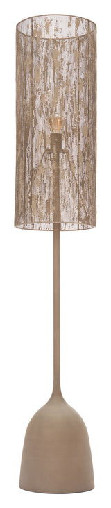 Buff Taupe Floor Lamp