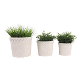 Tateside White Planters (Set of 3)
