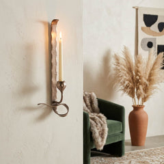 Raymond Black/Bronze Flower and Vine Wall Taper