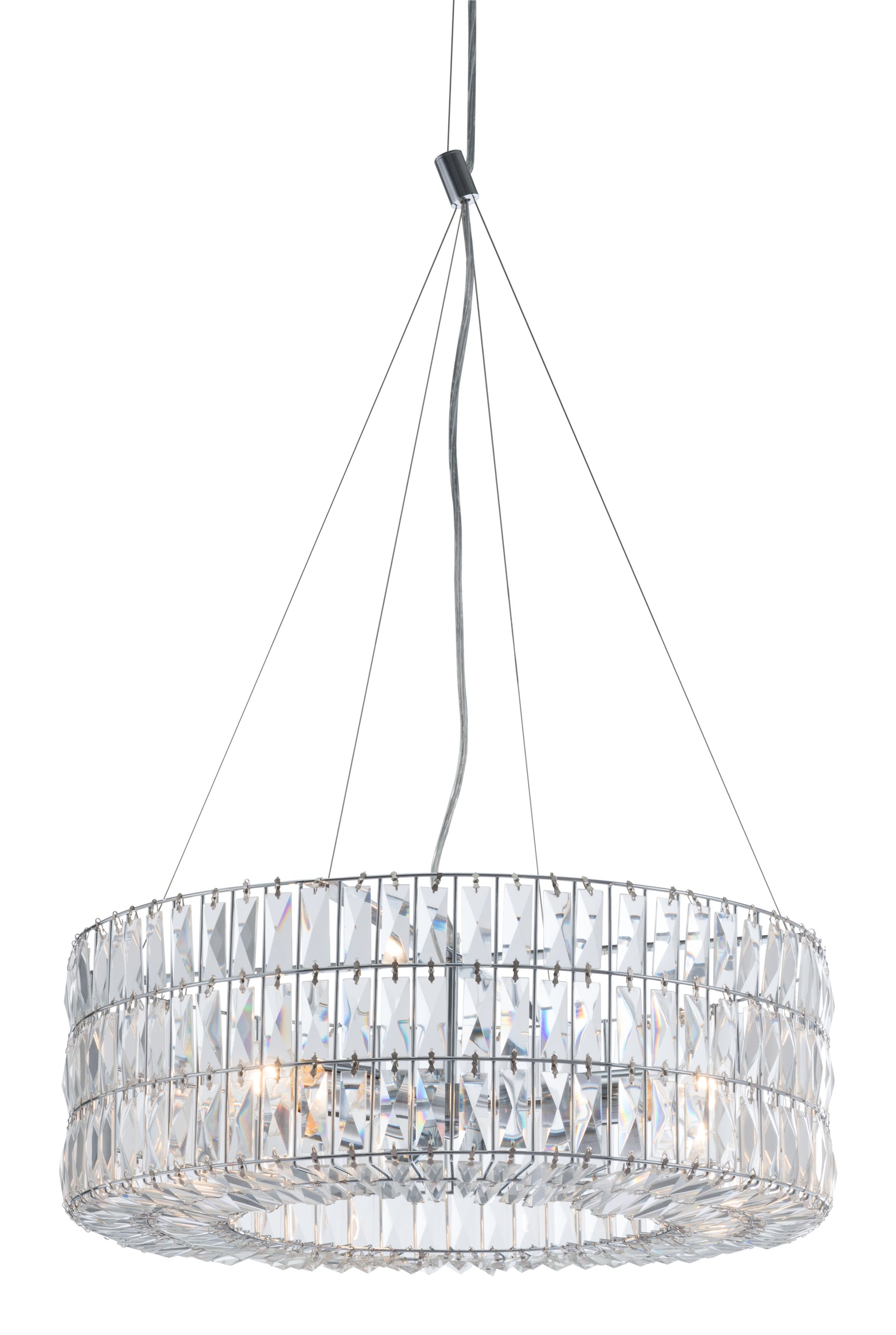 Jena Chrome Ceiling Lamp