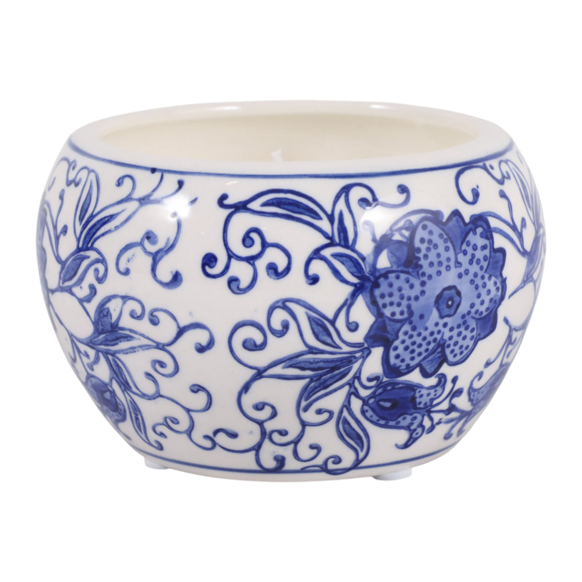 Pleyto Blue/White Jasmine Chinoiserie Candle