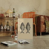 Two Fish Vintage Loaves and Fishes Symbol