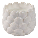 Camarillo Ivory Pink Beach Seashell Candle