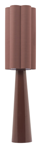 Violet Brown Floor Lamp