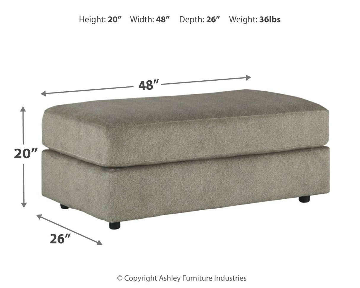 Soletren Ash Sofa and Loveseat with Chair and Ottoman - Ornate Home