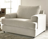 Soletren Stone Sofa, Loveseat and Oversized Chair - Ornate Home