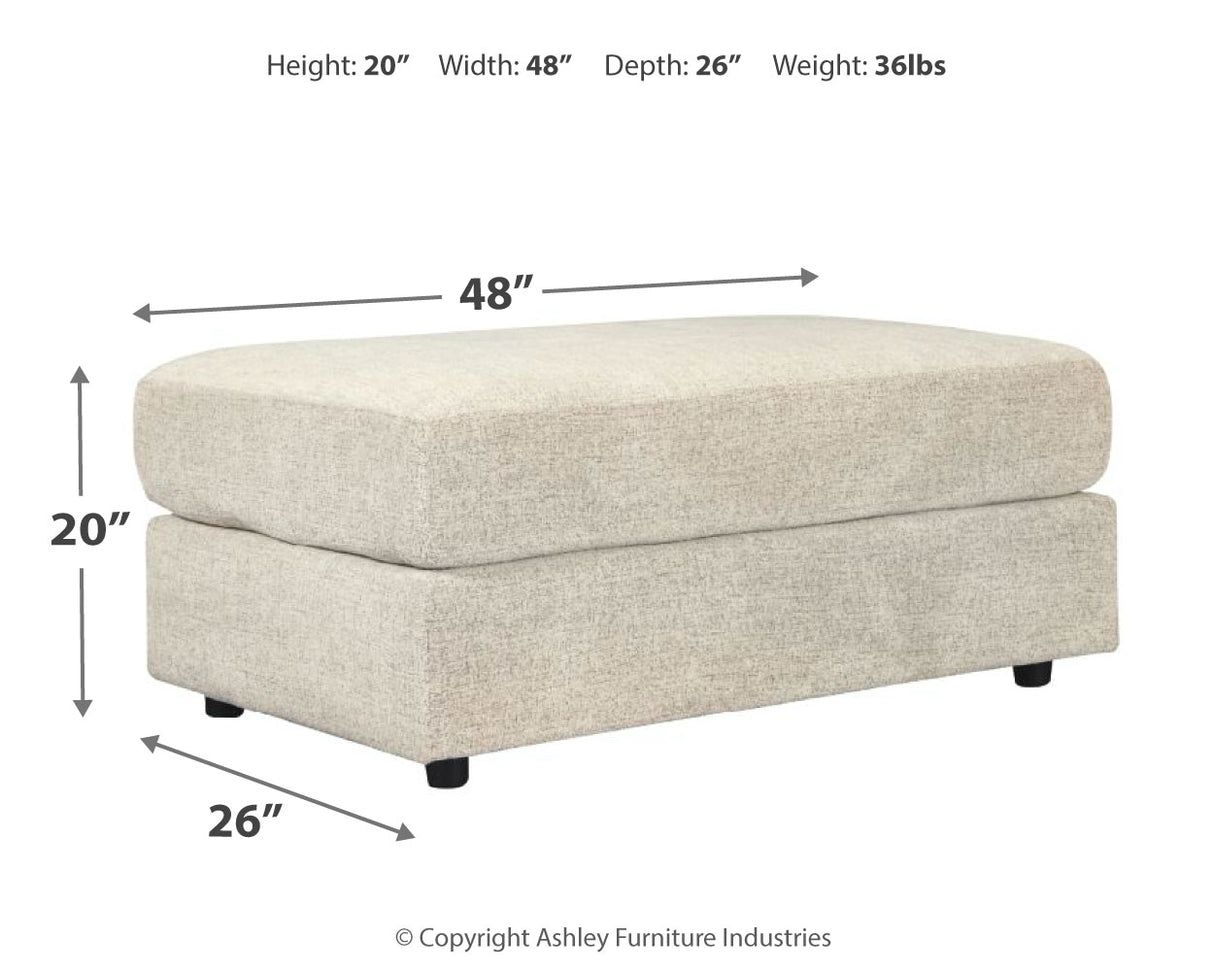 Soletren Stone Sofa, Loveseat, Oversized Chair and Ottoman - Ornate Home