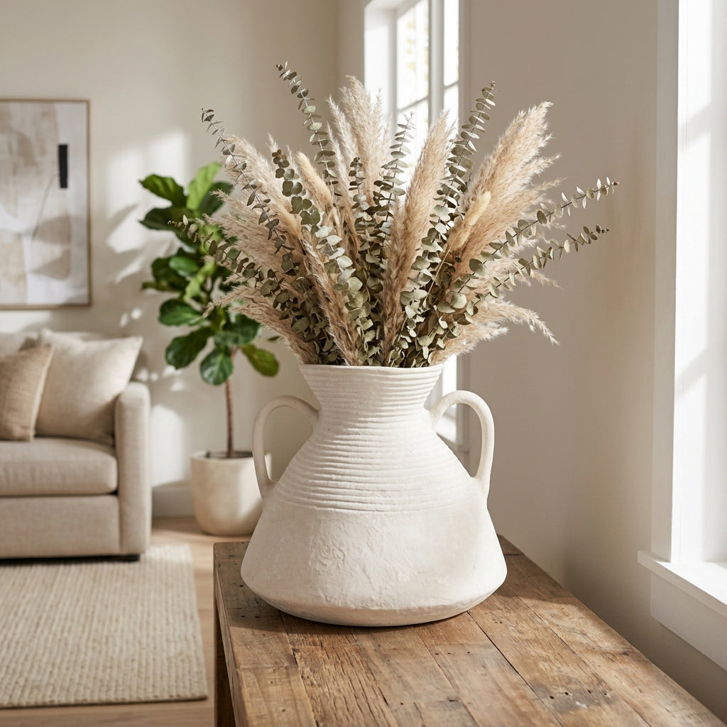 Clintonwind White Vase