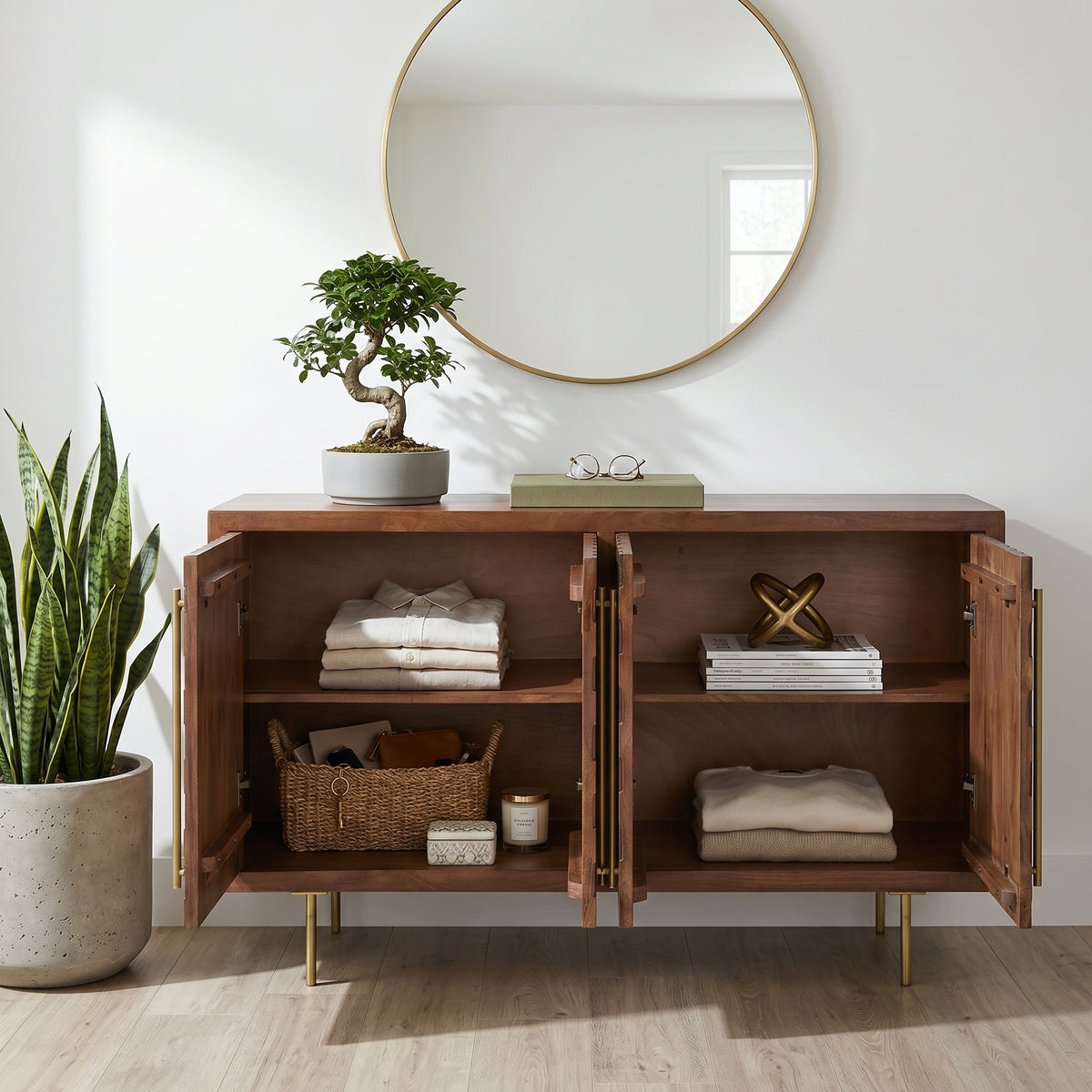 Hedleyway Tan/Brown Cabinet