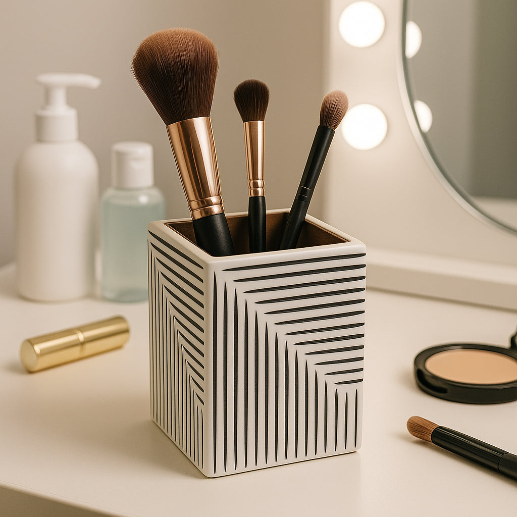 Chloeburn Black/White Pencil Cup
