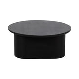 Andersonia Black Wood Minimalist Coffee Table