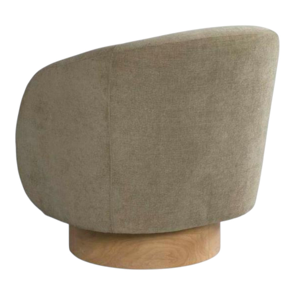 Curtis Sage Green Modern Swivel Accent Chair