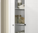Claire White 35"W Storage Cabinet