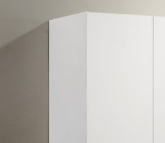 Declan White 46"W Wardrobe Armoire