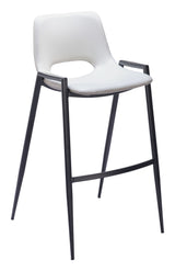 Desi White Barstool (Set of 2)