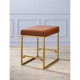 Boice Light Brown/Gold Counter Height Stool