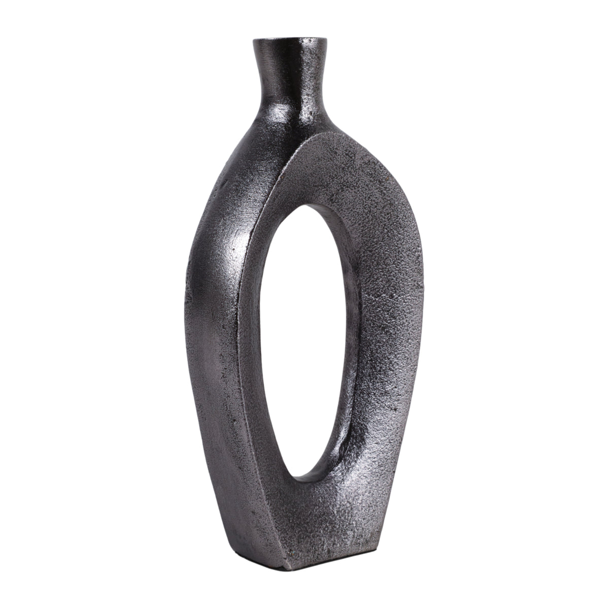 Albaford Black/Silver Vase