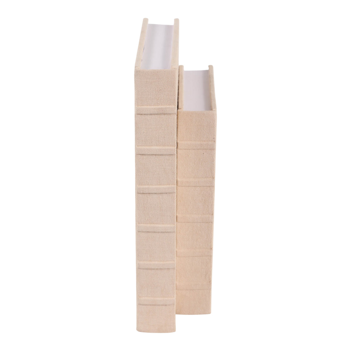 Tobin Ivory Canvas Decorative Note Book (Set of 2)