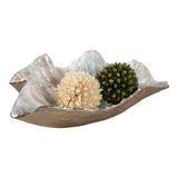 Majors Multicolor Metal Seashell Bowl