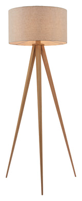 Imperial Beige & Natural Floor Lamp
