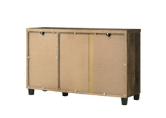 Corby Dark Dusty Oak 45"W Shoe Cabinet