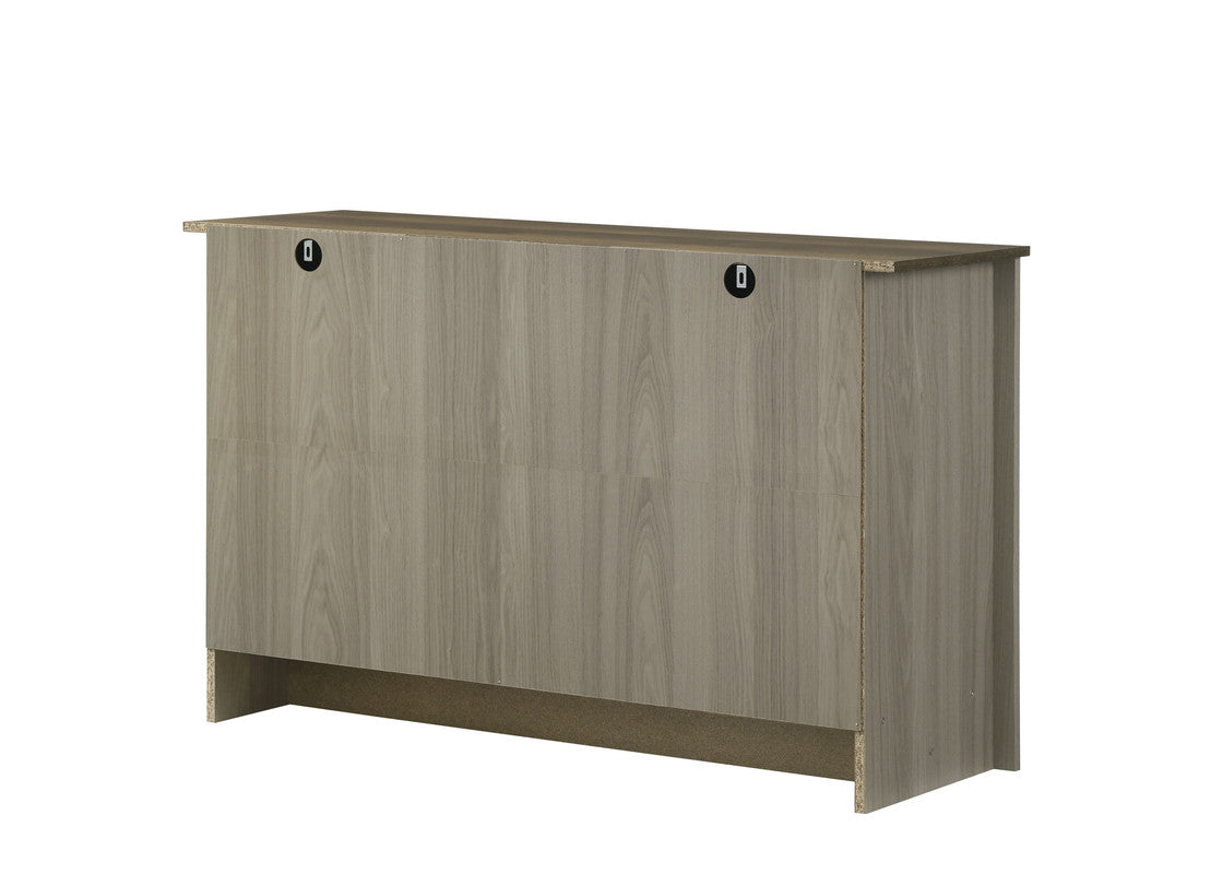 Nyla Gray Oak 47"W Console Table