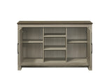 Nyla Gray Oak 47"W Console Table