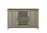 Nyla Gray Oak 47"W Console Table