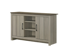 Nyla Gray Oak 47"W Console Table