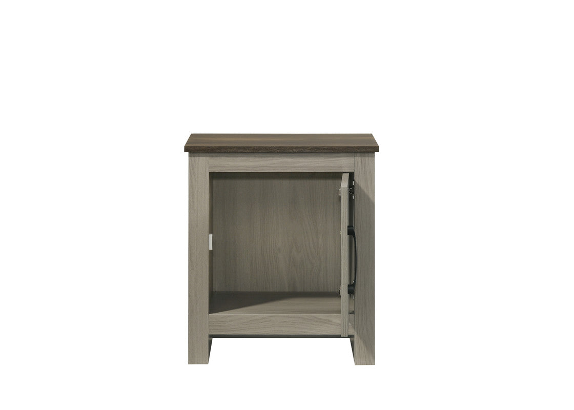 Nyla Gray Oak 16"W End Table