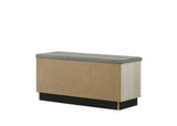 Brett Oak 38.5"W Shoe Cabinet