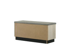 Brett Oak 38.5"W Shoe Cabinet