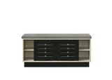 Brett Oak 38.5"W Shoe Cabinet