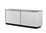 Matilda White 63"W Console Table