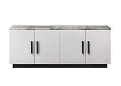 Matilda White 63"W Console Table