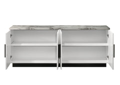 Matilda White 63"W Console Table