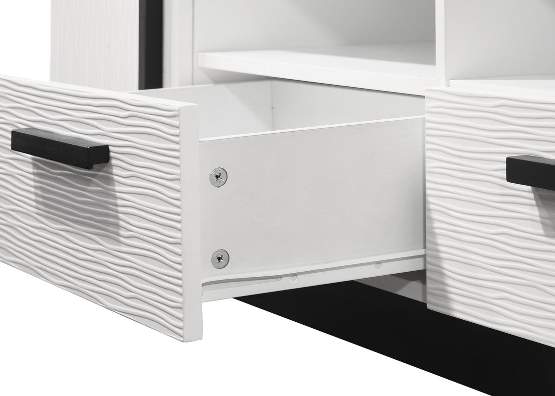 Matilda White 70.5"W TV Stand