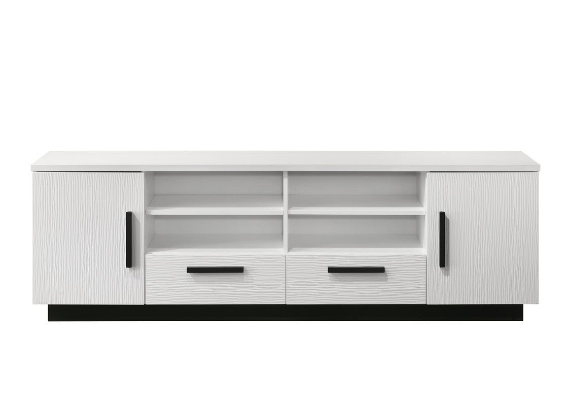 Matilda White 70.5"W TV Stand
