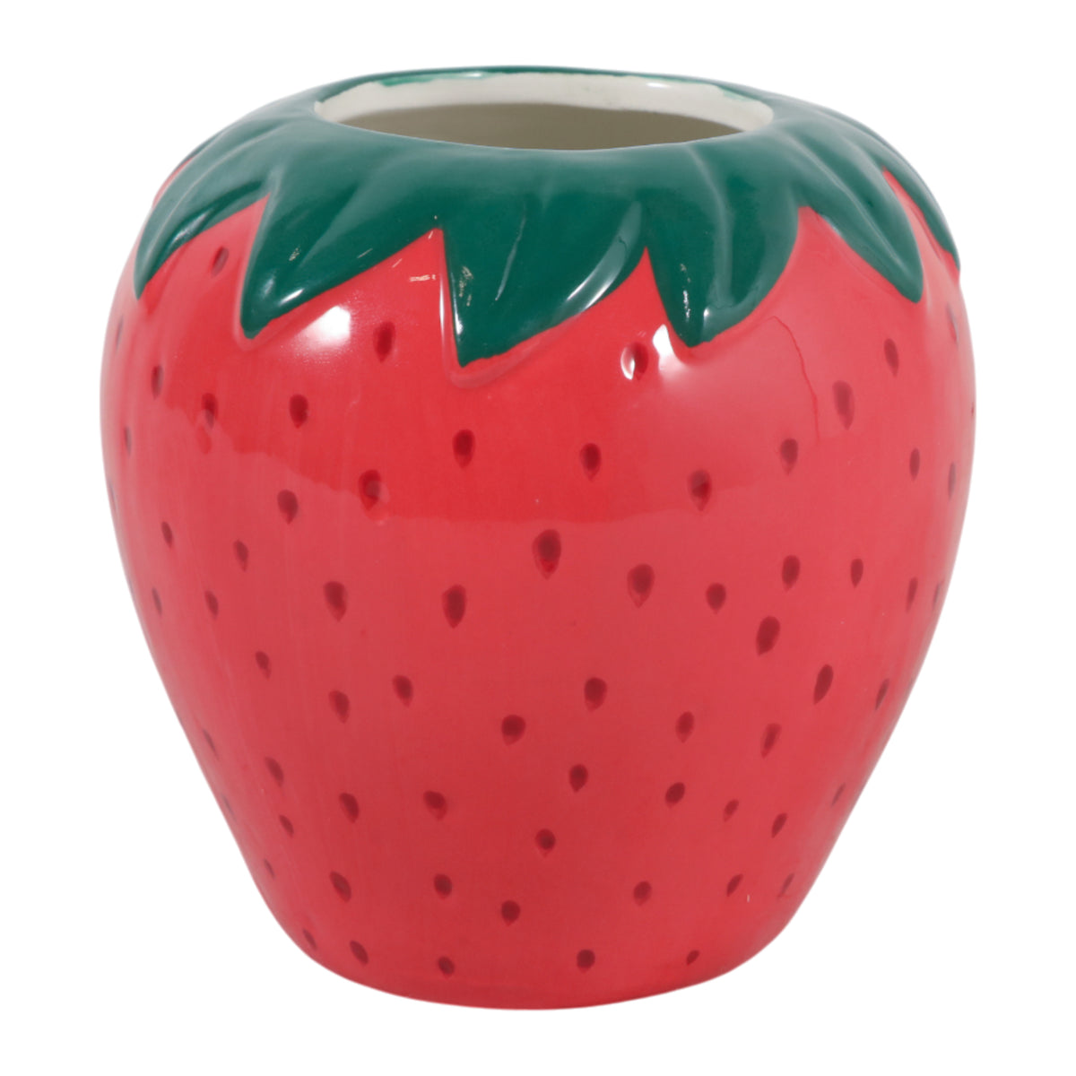 Montpelier Red/Green Strawberry Pencil Cup
