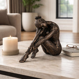 Janeport Bronze Small Resting Ballerina
