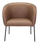 Quinten Vintage Brown Accent Chair