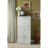 Wiesta Antique White Wine Cabinet