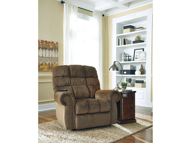 Ernestine Truffle Power Lift Recliner - Ornate Home