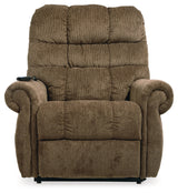 Ernestine Truffle Power Lift Recliner - Ornate Home