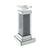 Rekha Mirrored/Faux Diamonds Candle Holder (Set of 2)