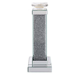 Rekha Beveled Mirrored/Faux Diamonds Candle Holder (Set of 2)